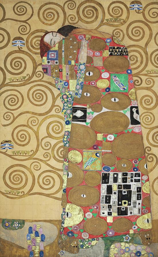 Part 8 - Fulfillment lovers by Gustav Klimt