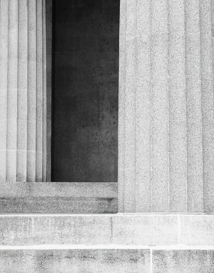 Parthenon Columns- Abstract Photo by Linda Woods Mixed Media by Linda Woods Parthenon Columns- Abstract Photo by Linda Woods Mixed Media by Linda Woods