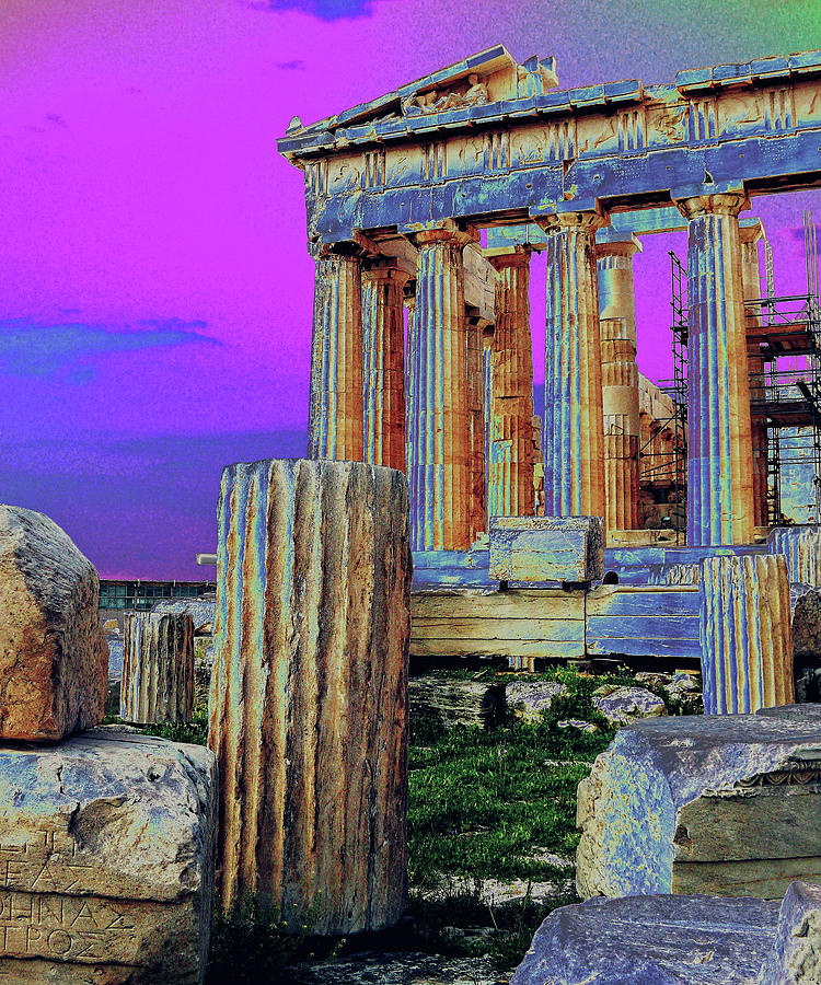 Parthenon Photograph by M Kathleen Warren