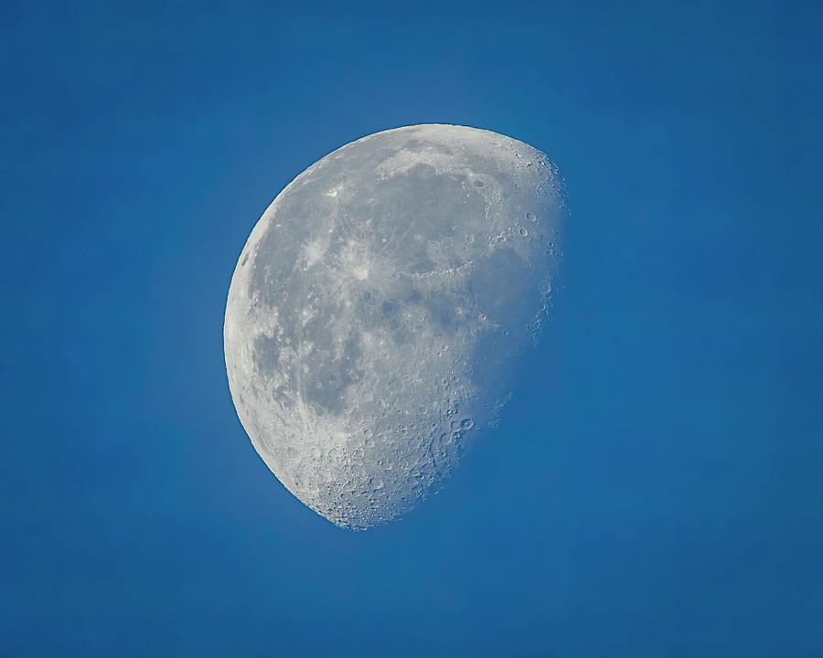 Partial Moon Photograph by David Carmichael | Fine Art America