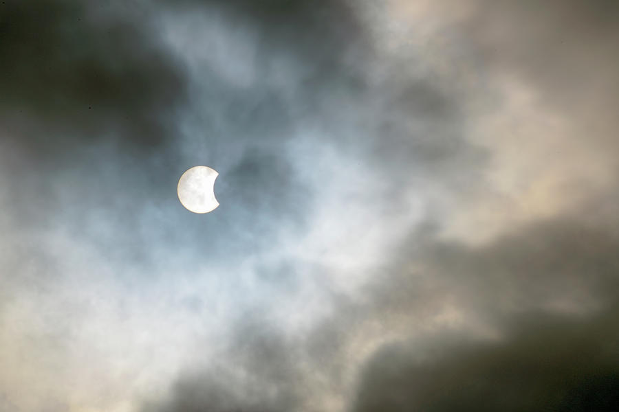 Partial Solar Eclipse 2 Photograph by Dubi Roman