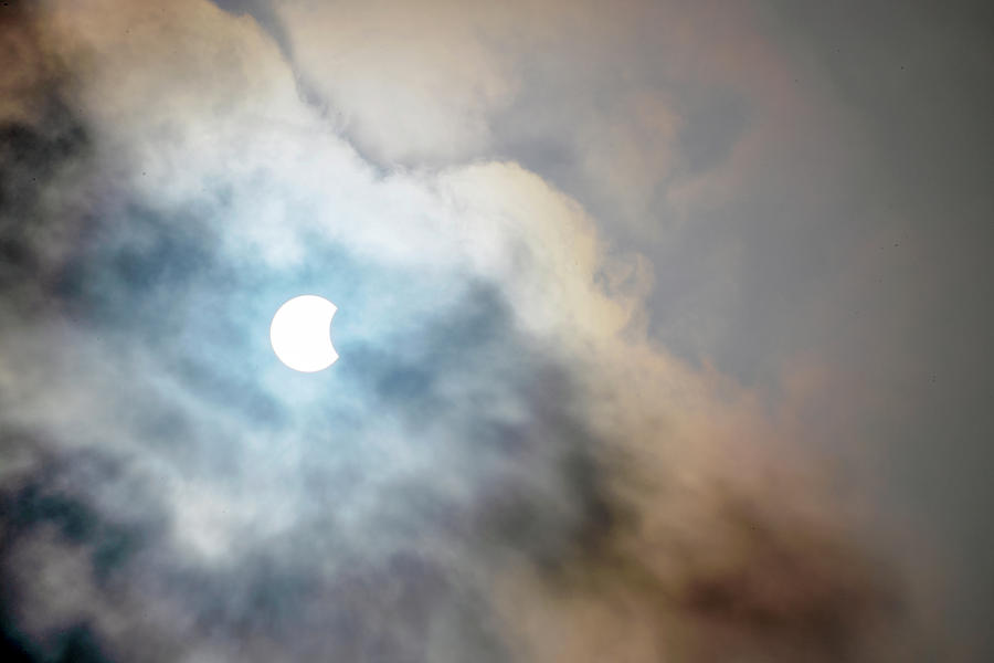 Partial Solar Eclipse 3 Photograph by Dubi Roman