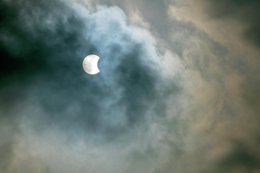 Partial Solar Eclipse 4 Photograph by Dubi Roman