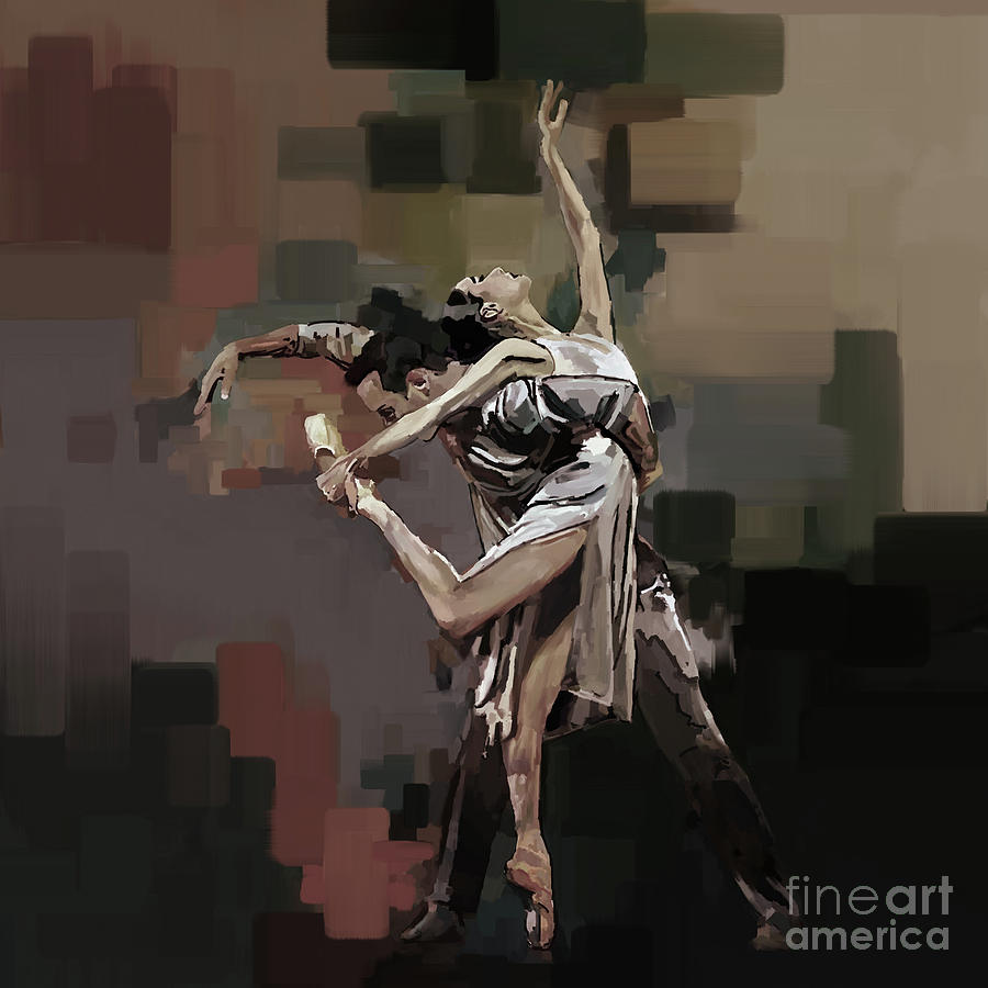 Partners Ballet dance  Painting by Gull G