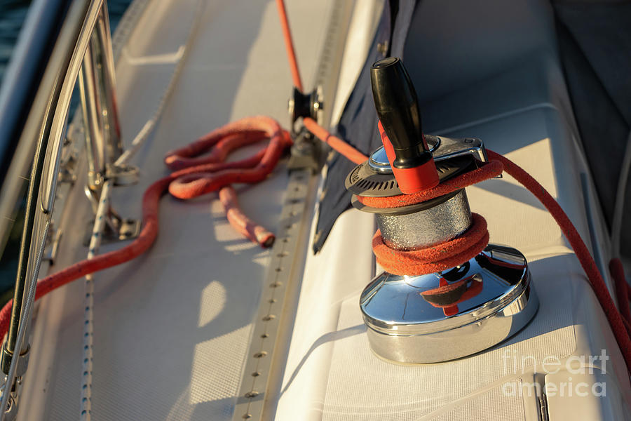 Parts of a Sailboat 28 Photograph by Elizabeth Dow