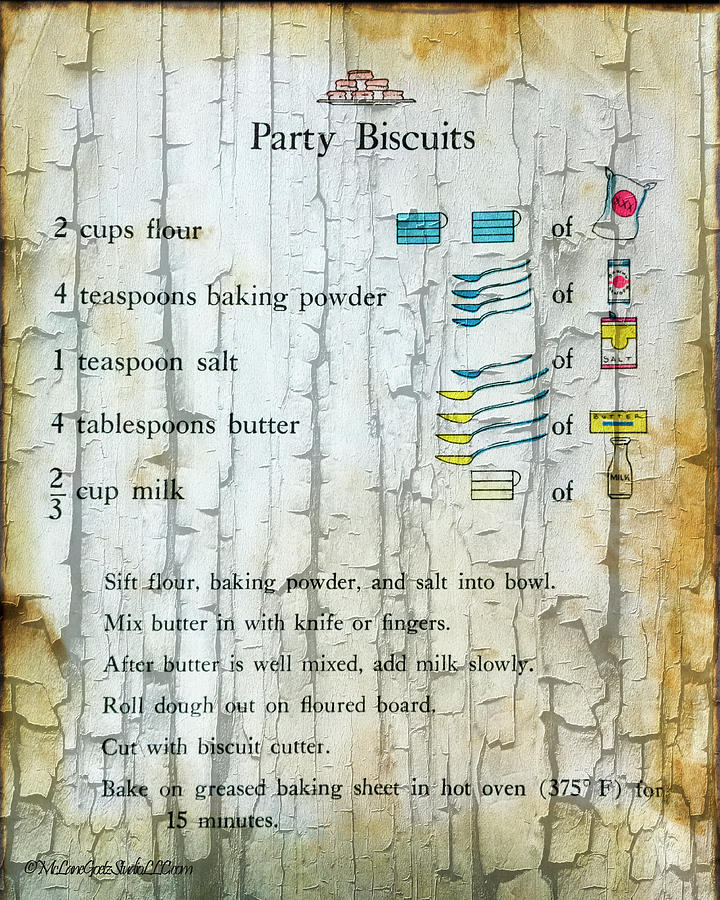 Party Biscuits Recipe Photograph