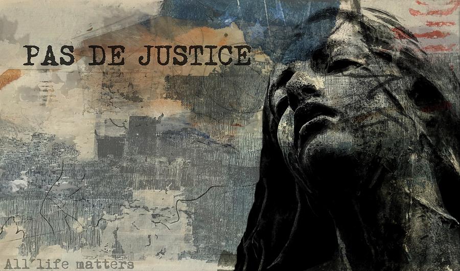 Pas De Justice  Digital Art by Paul Lovering