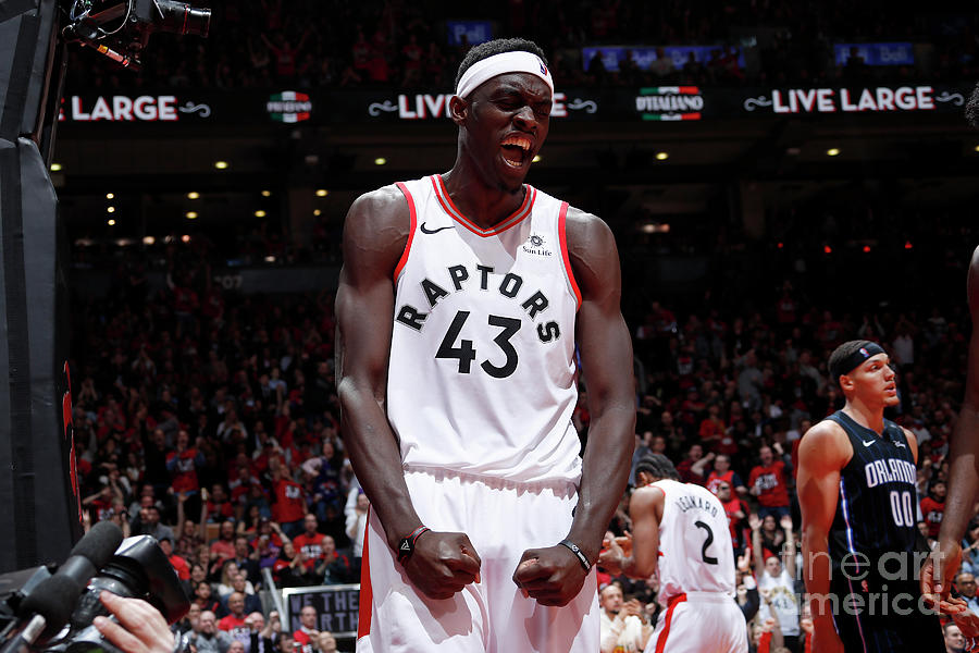 Pascal Siakam Photograph by Mark Blinch