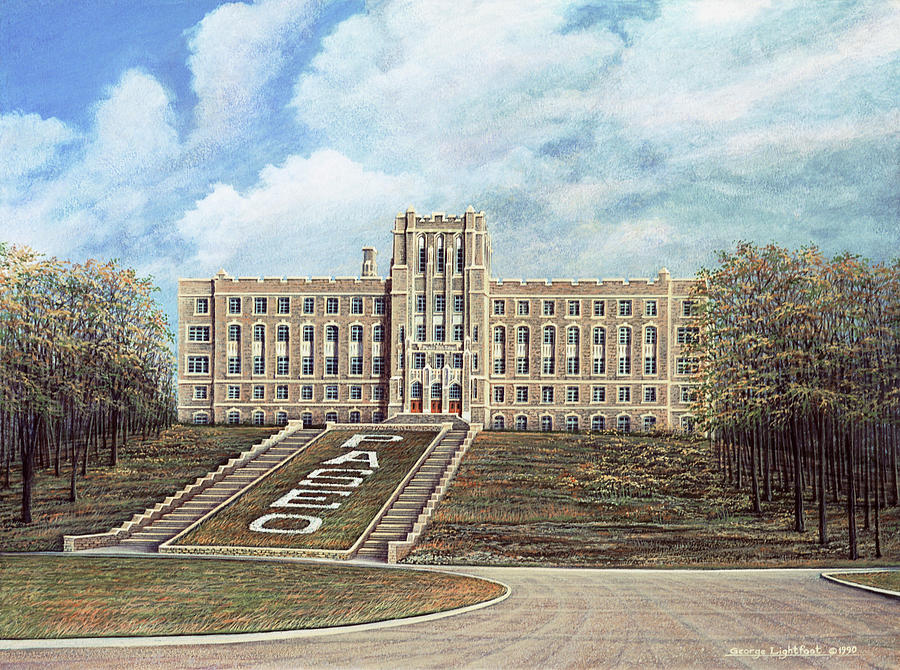 Paseo High School Painting by George Lightfoot