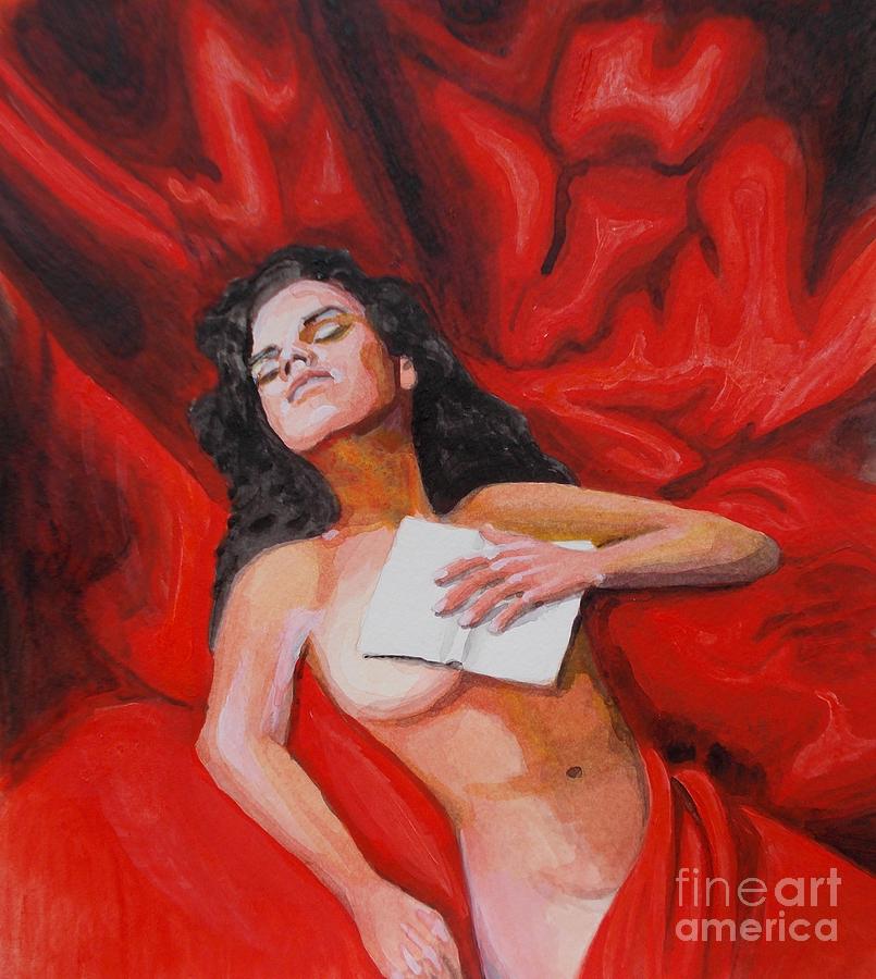 Pasion Painting by Lilibeth Andre