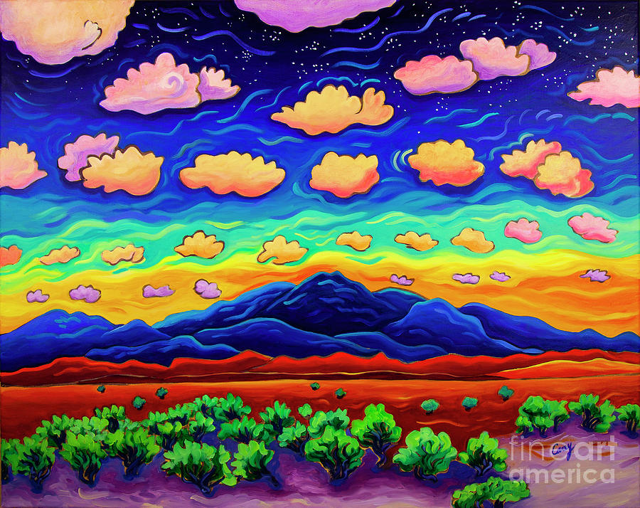 Passage of the Clouds Painting by Cathy Carey