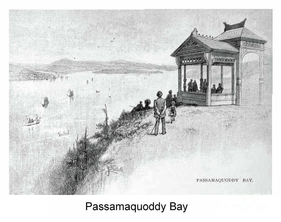 Passamaquoddy Bay 1882 Mixed Media by Art MacKay
