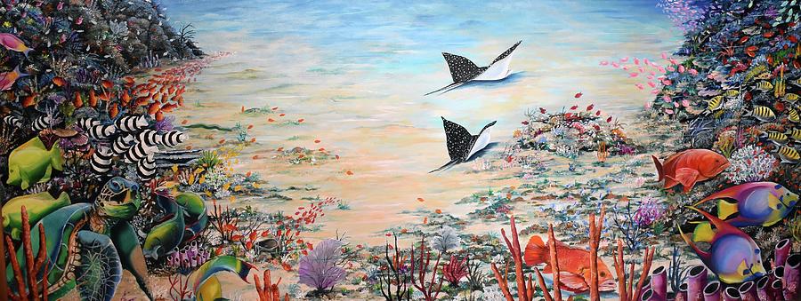 Passing Through Painting by Karin  Dawn Kelshall- Best