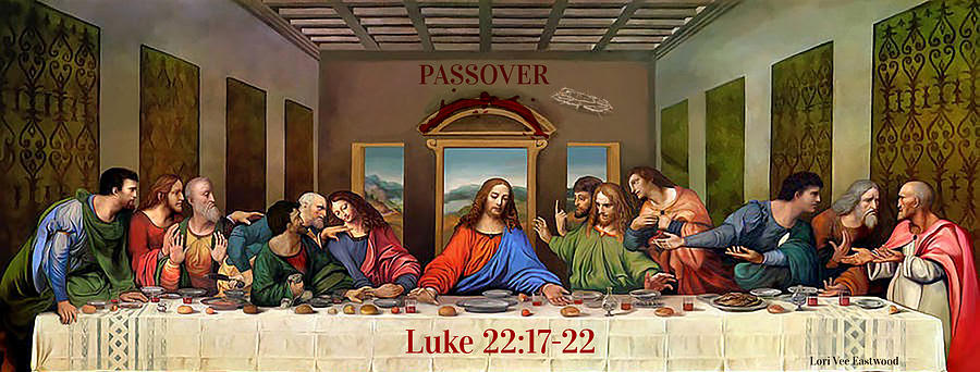 Passover Painting by Lori Vee Eastwood