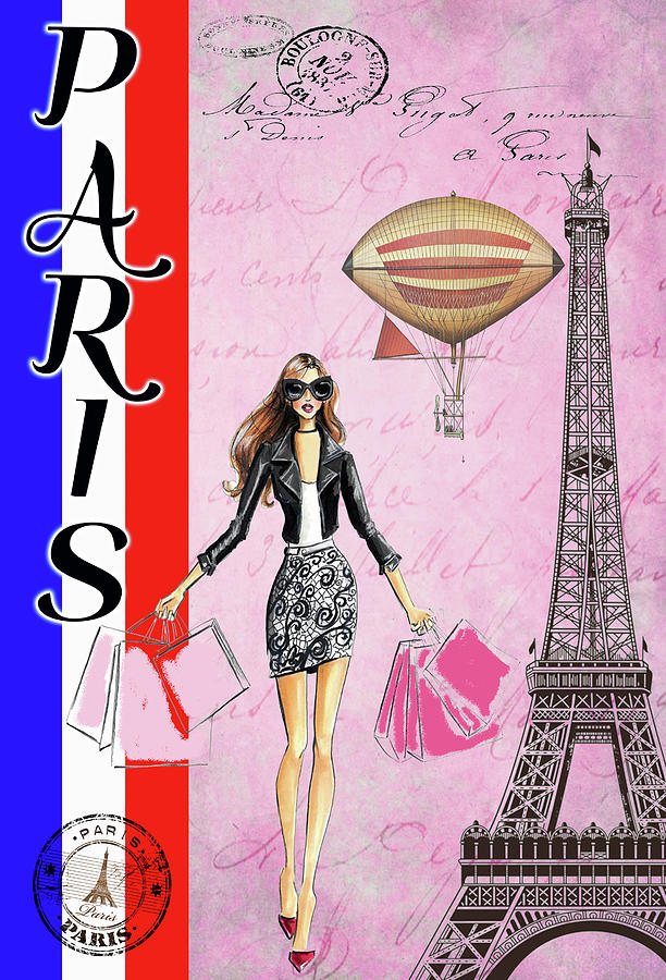 Passport to Paris Digital Art by Greg Sharpe