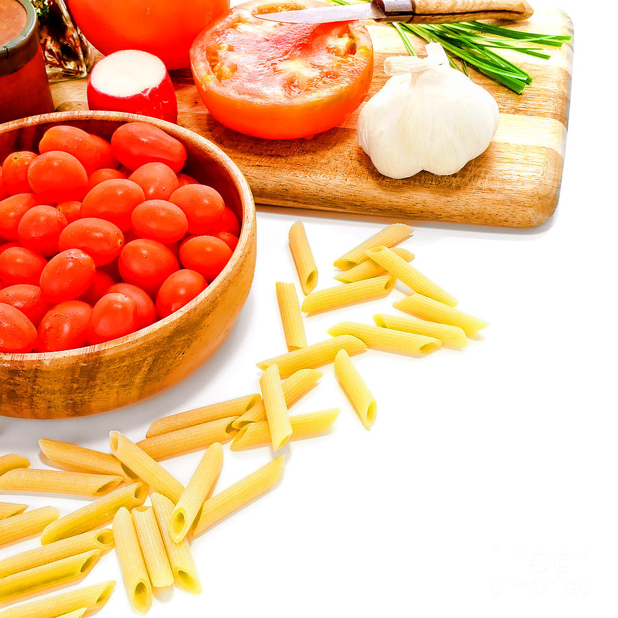 Tomato Photograph - Pasta Please by Olivier Le Queinec