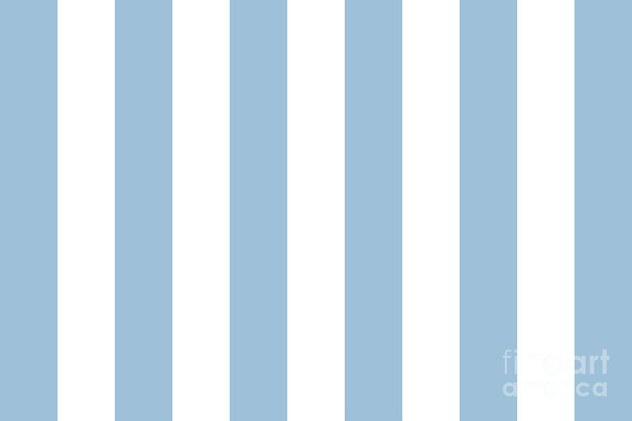 Pastel Blue and White Vertical Stripe Pattern 2022 Trending Color ...