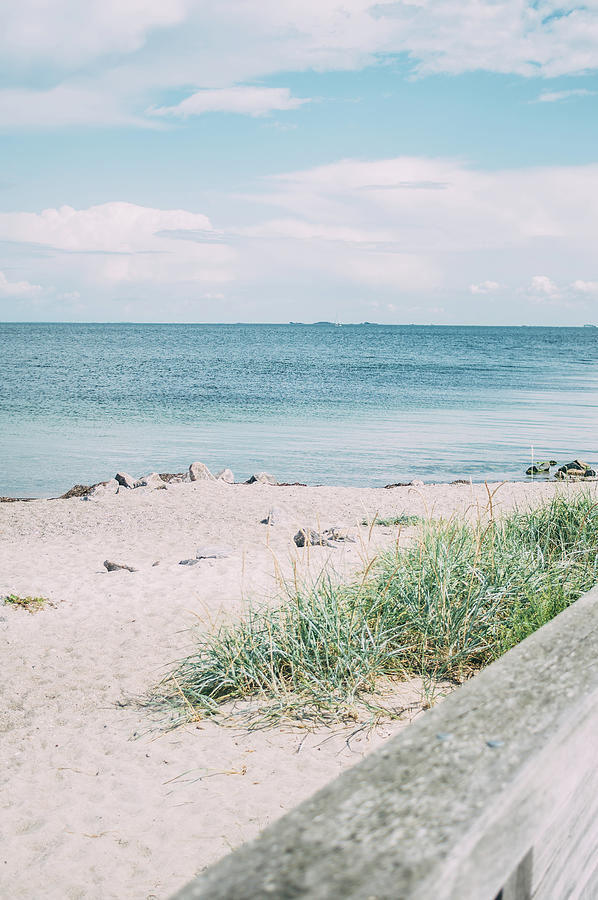 Pastel Blue Beach Sea View Photograph by Pati Photography - Pixels