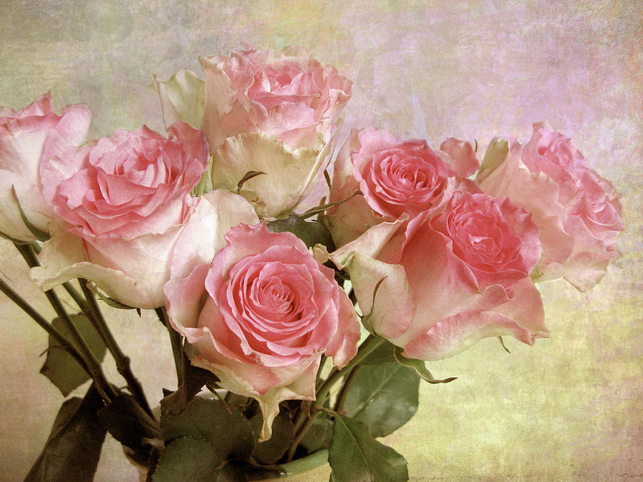 Rose Photograph - Pastel Bouquet by Jessica Jenney
