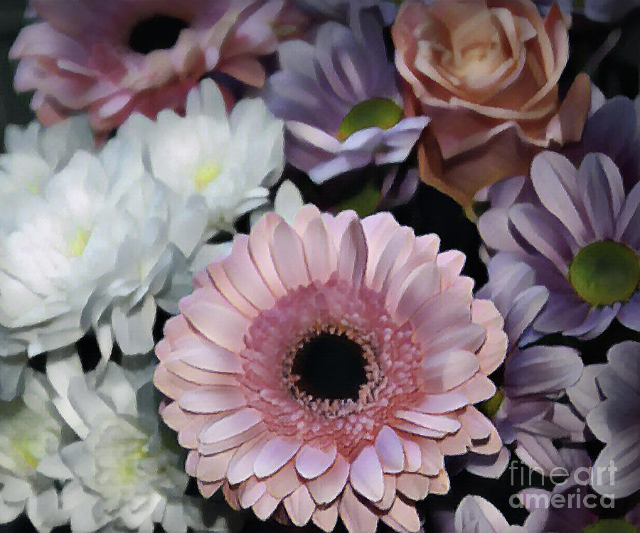 Pastel Bouquet Photograph by Yvonne Johnstone