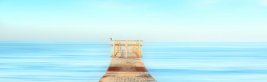 Pastel Gate Photograph by Sean Davey