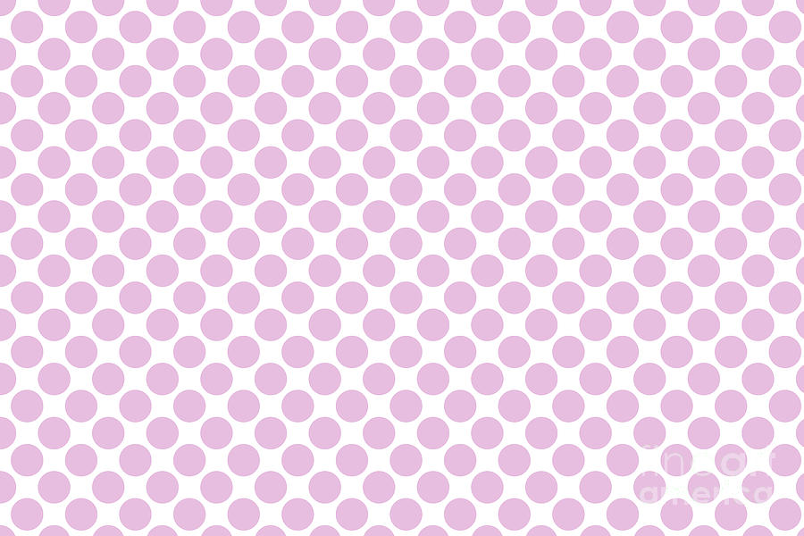 Pastel Pink and White Polka Dot Pattern 2022 Trending Color Pantone ...