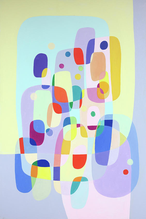 Acrylic Painting - Pastel Pretty by Sandy Archer Acrylic Painting - Pastel Pretty by Sandy Archer