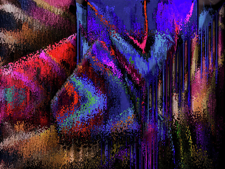 Pastel Rain Digital Art