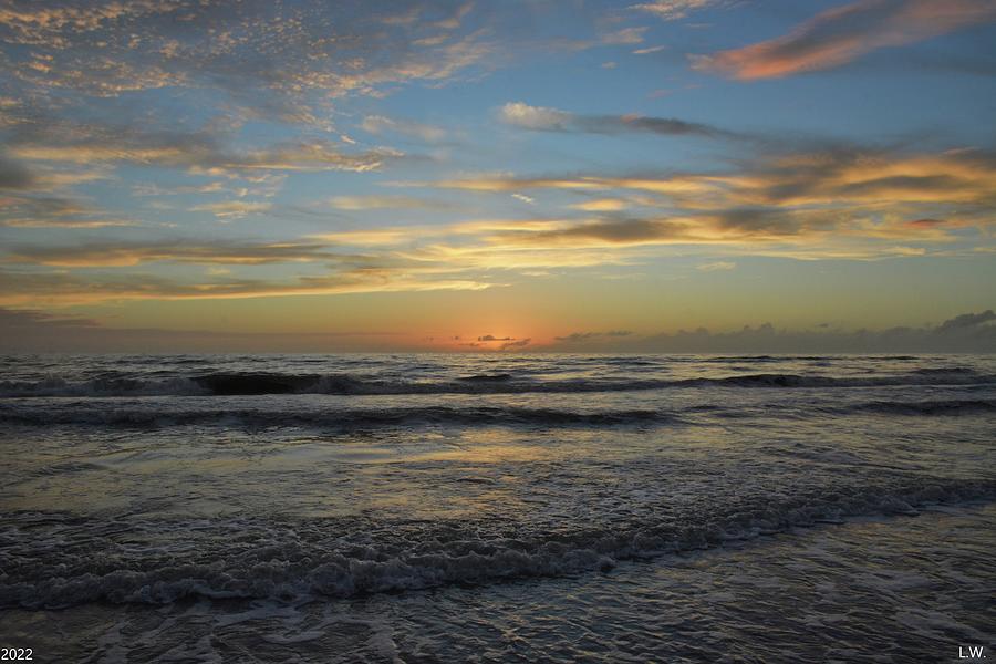 Pastel Sunset Madeira Beach Florida by Lisa Wooten