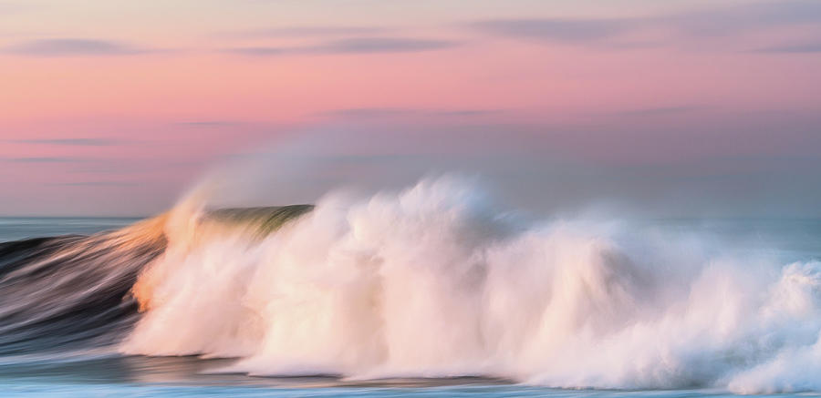 Pastel Surf Photograph by Michael Hubley