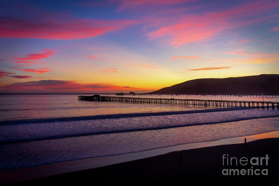 Pastel Suset Over Avila Beach Photograph by Mimi Ditchie