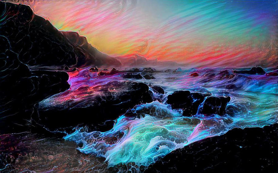 Pastel Tide Digital Art by Bob Smerecki