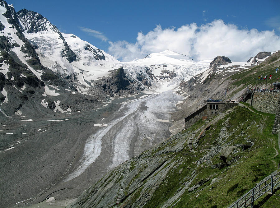 Pasterze Glacier Austria Photograph by Liz Anderson