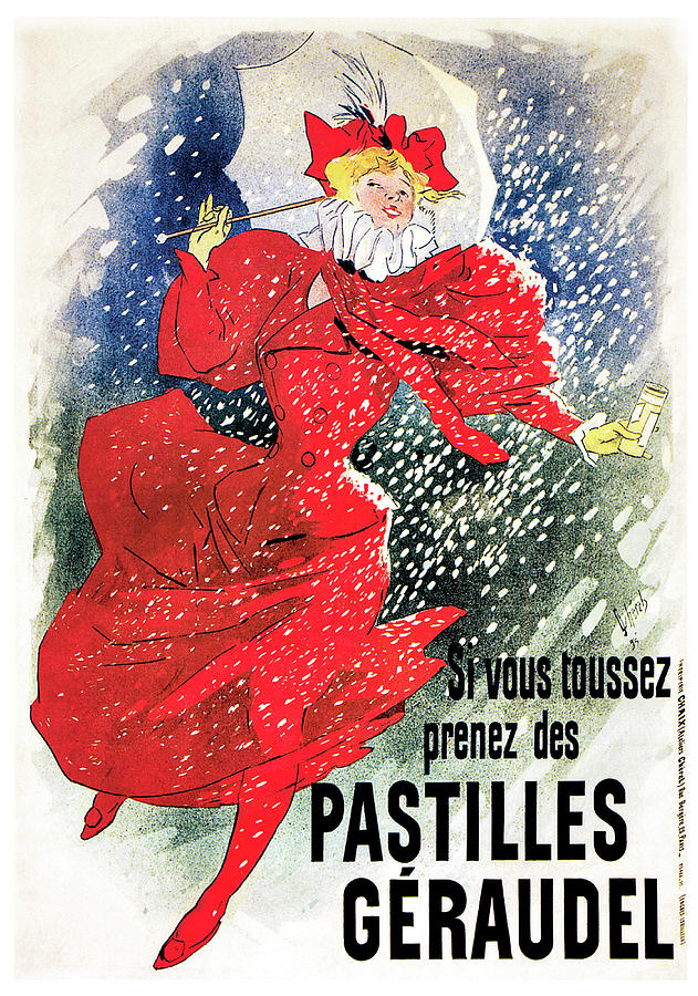 Pastilles Geraudel vintage poster Digital Art by Dandi Studio - Fine ...