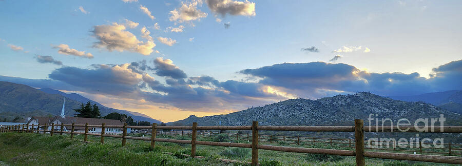 Pastoral Mountain Sky Photograph By Karen Conger Fine Art America