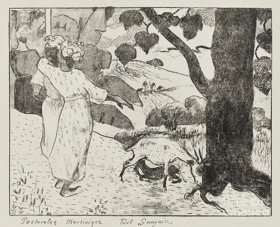 Pastorales Martiniques Martinique Pastorals 1889 by Paul Gauguin ...