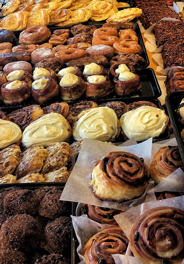 Pastries from Sluys Photograph by Jerry Abbott