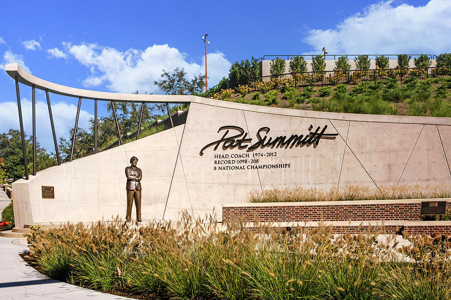 Knoxville Photograph - Pat Summitt Plaza Knoxville by Chris Smith