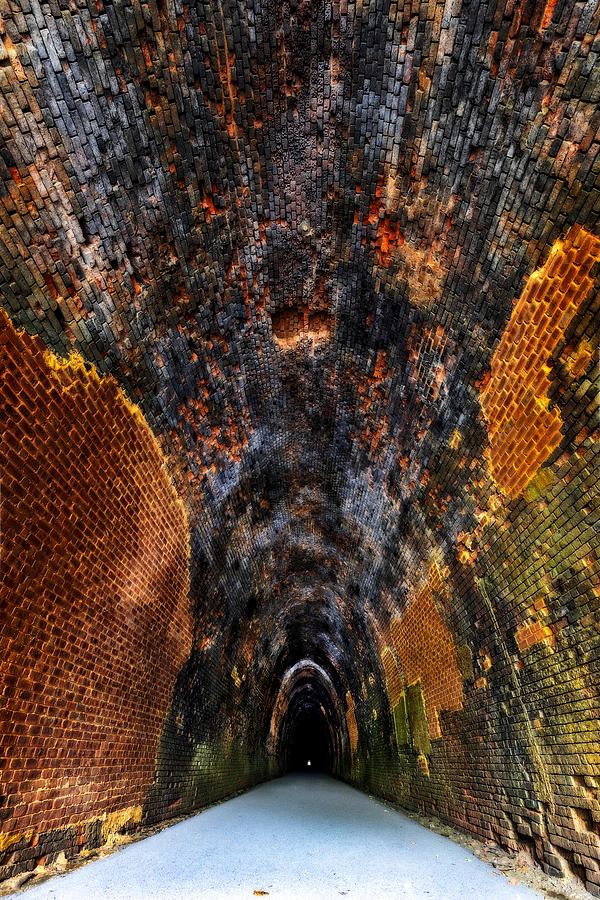 Patchwork Tunnel Photograph by Alan Raasch