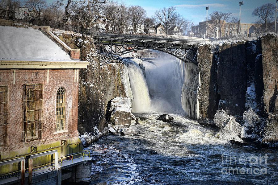 Paterson Great Falls and Hydro Plant Photograph by Paul Ward