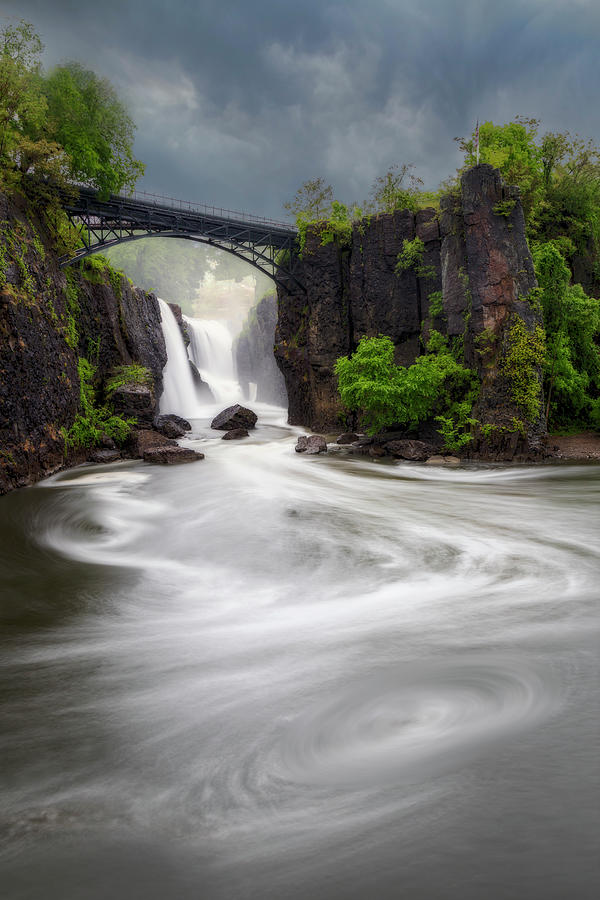 Paterson NJ Falls   Photograph by Susan Candelario