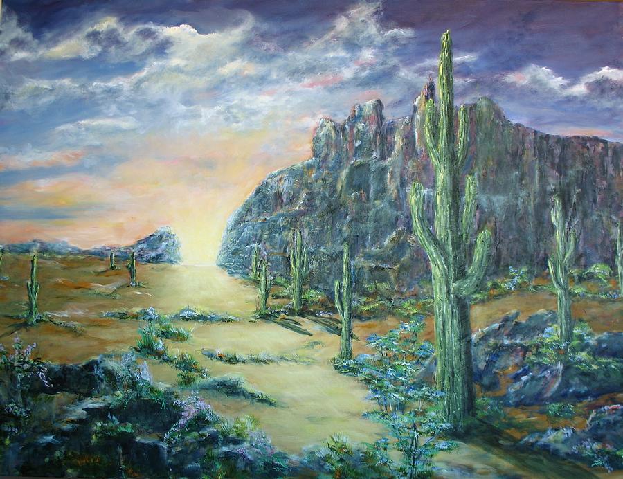 Path of Sunlight Painting by Thomas Restifo Path of Sunlight Painting by Thomas Restifo