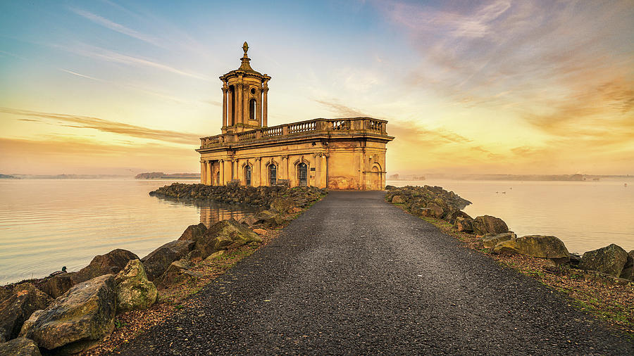 Path to Normanton Church Photograph by James Billings