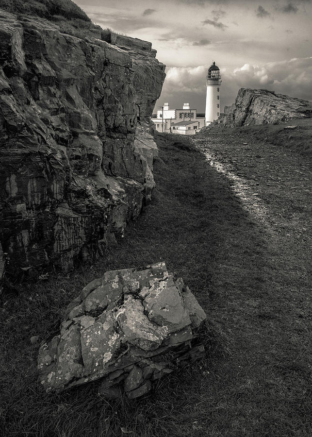 Path To Rua Reidh Lighthouse Photograph