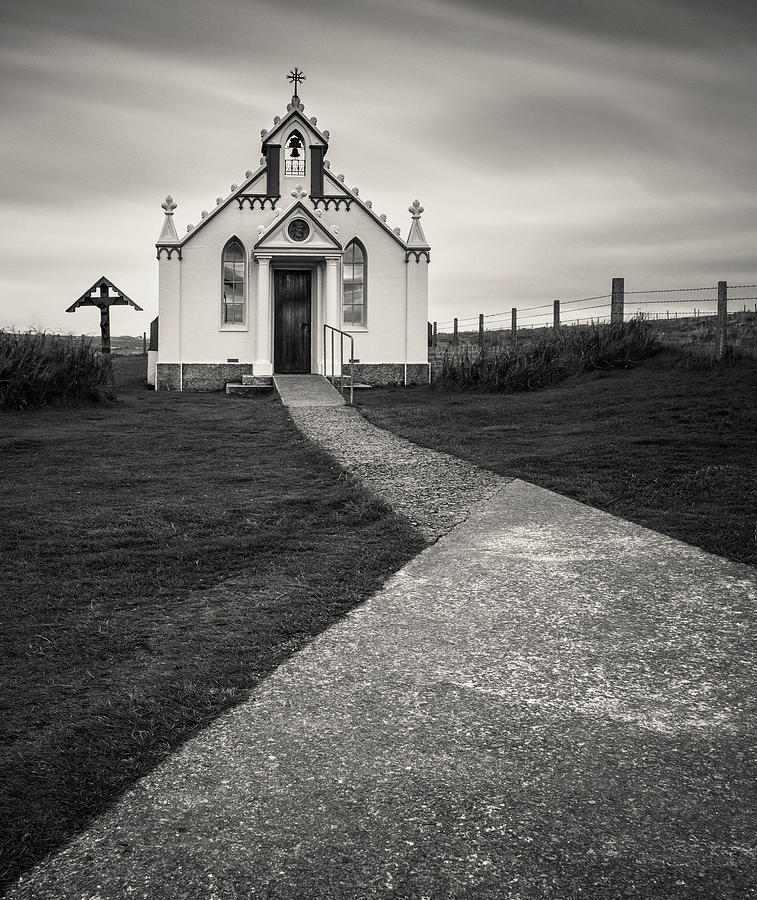 Path To The Italian Chapel Photograph