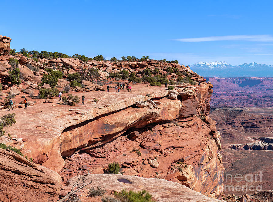 Path To The Mesa Arch Photograph