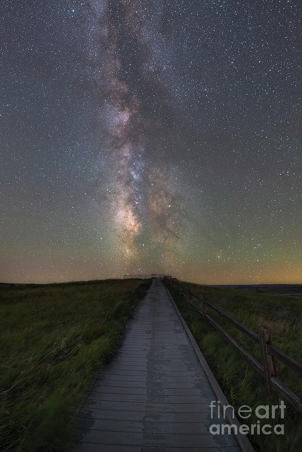 Pathway To The Stars  Photograph by Michael Ver Sprill