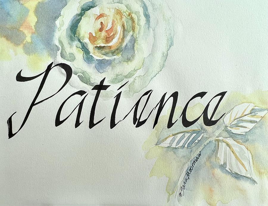 Patience Painting by Tara Moorman