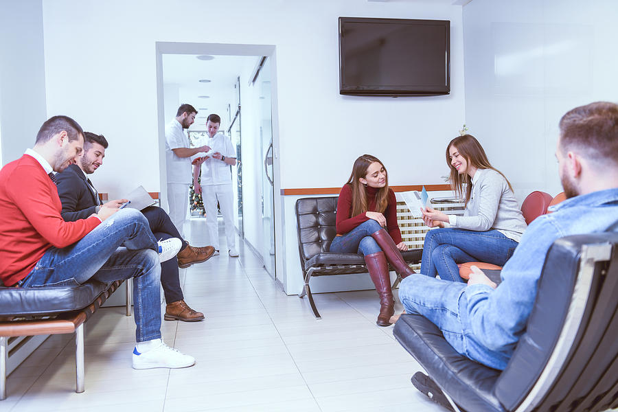 Patients Waiting For a Dentist Appointment Photograph by AleksandarGeorgiev