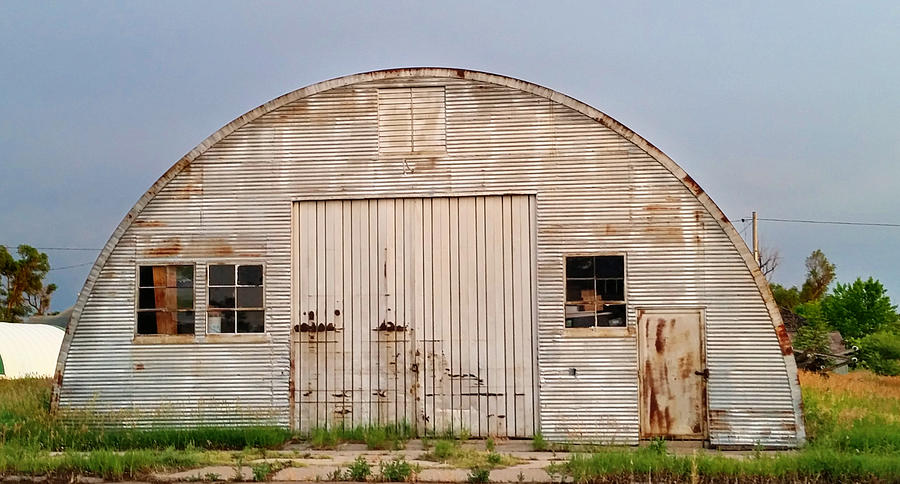 Patina Perfection in Brownell, Kansas  Photograph by Ally White